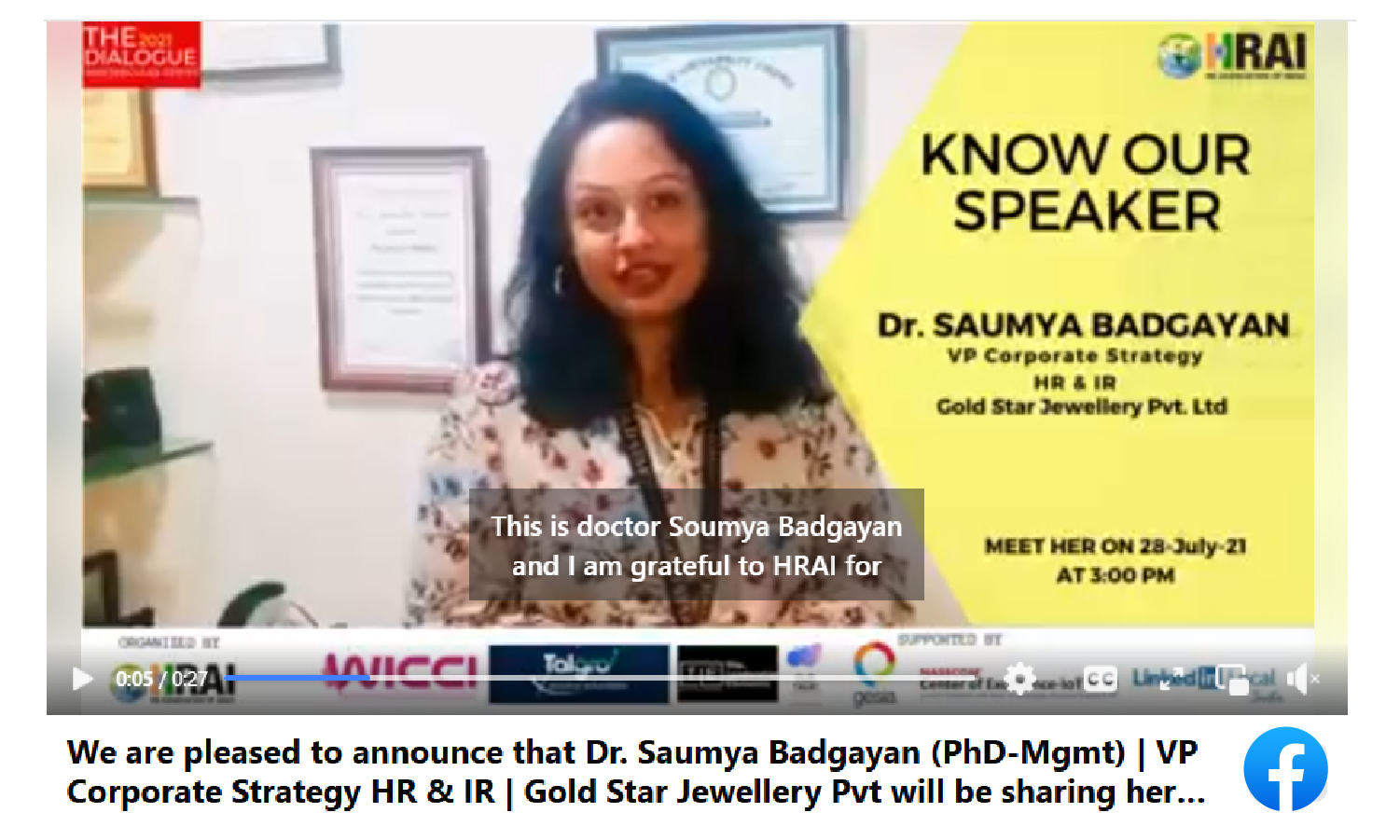 know Your Speaker