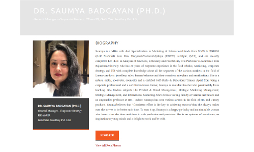 Saumya Biography
